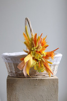 Słoneczko, duży dekorowany koszyczek wielkanocny