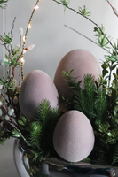 Natural Glam LED, stroik wielkanocny z jajkami