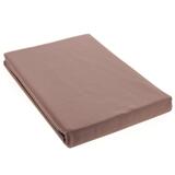 bawełniane brązowe prześcieradło, Eldorado, wym.160x240cm