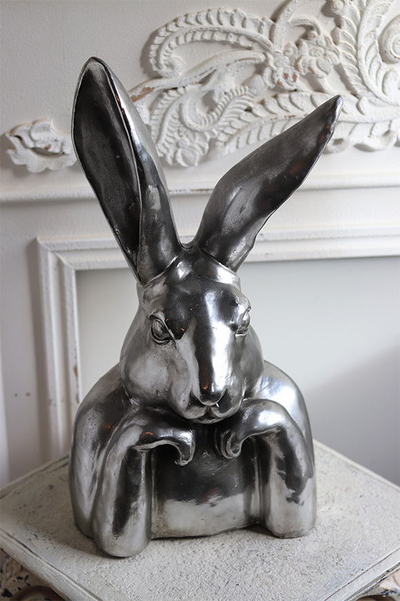 Zając Myśliciel figurka zajączek wielkanocny	