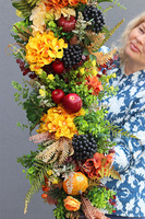 Jesienna Zagroda, barwna girlanda