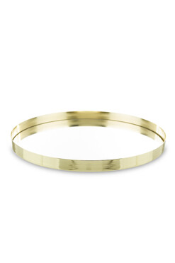 Resplent Simple B, dekoracyjna taca lustrzana, śr.30.5cm