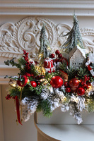 Georie Winter, stroik świąteczny