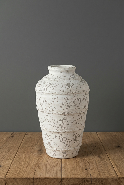 Nicoletta ceramiczny wazon czarny