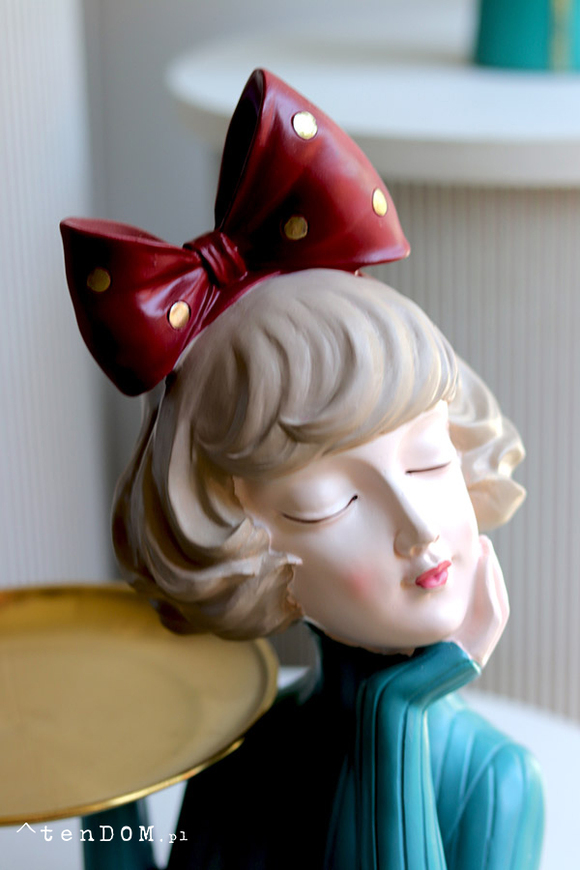 Mademoiselle, figurka dekoracyjna kobieta 