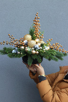 Zima w Złocie, komplet dekoracji nagrobnych