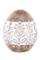 Jajko Wood E, figurka wielkanocna