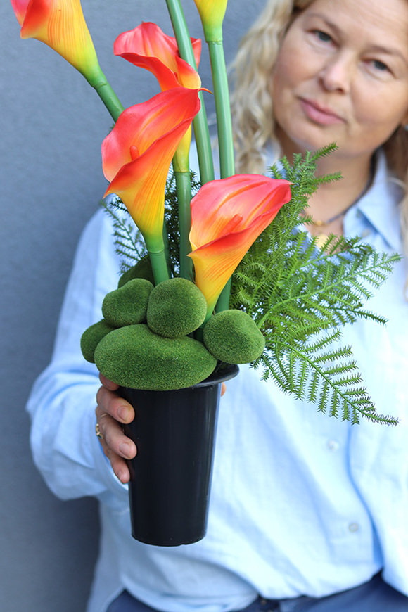 New Design Orange, komplet dekoracji nagrobnych