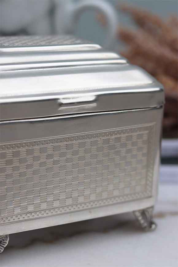 cukiernica posrebrzana Grace