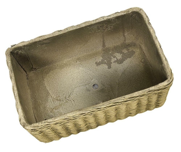 Boho, donica korytko beż B, wym.50x31x22cm