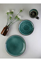 Bonita Emerald, komplet kawowy dla 6 osób