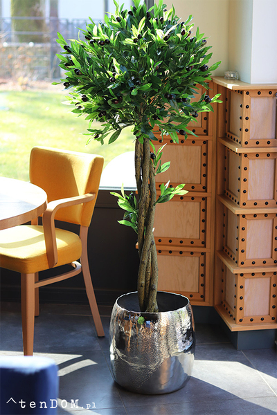 Drzewko Oliwne Deluxe, sztuczna roślina w donicy