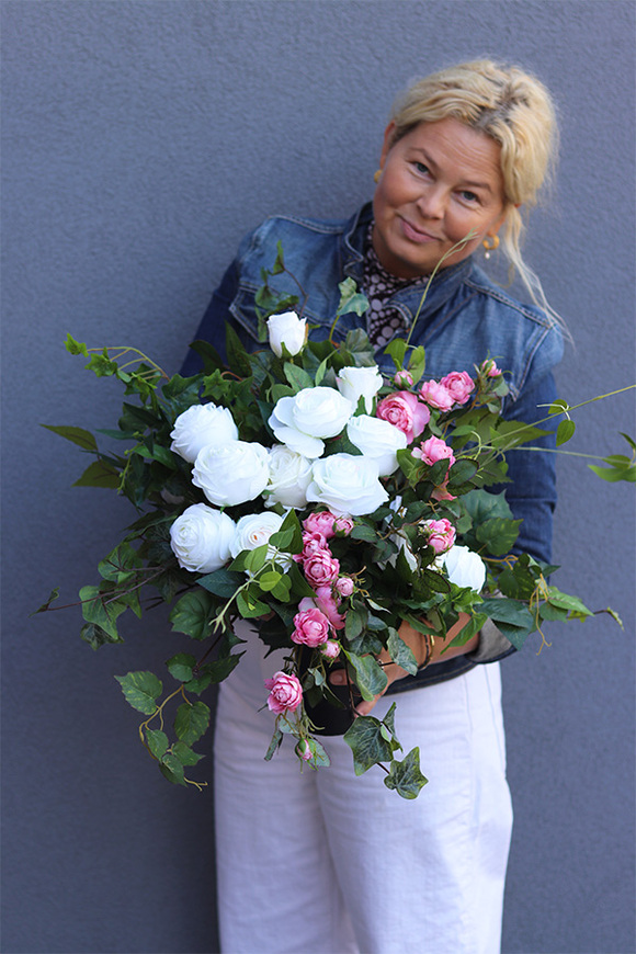 Serce Pełne Miłości, komplet dekoracji nagrobnych