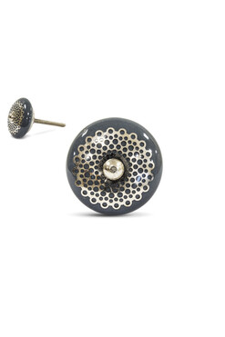 ozdobna gałka / uchwyt do mebli 5, śr.4cm