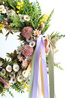 Marcowy Poranek, wiosenny wianek dekoracyjny