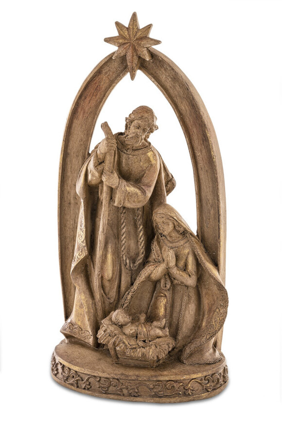 Szopka Wood świąteczna figurka dekoracyjna	
