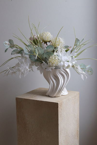 Pastel Venice, pastelowa kompozycja kwiatowa