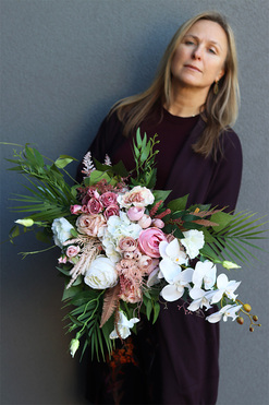 Dulea 2, bukiet nagrobny we wkładzie, dł.44cm