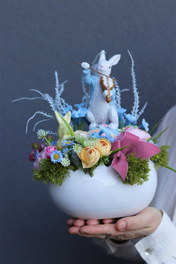 Candy 2 - Sama Słodycz New, bajkowa dekoracja wielkanocna, wys.26cm 