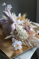 Złotko, stroik wielkanocny z zajączkiem