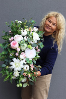 Białe Dynie, kompozycja jesienna