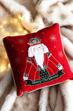Christmas Mood, poduszka dekoracyjna świąteczna, D, wym.45x45cm   