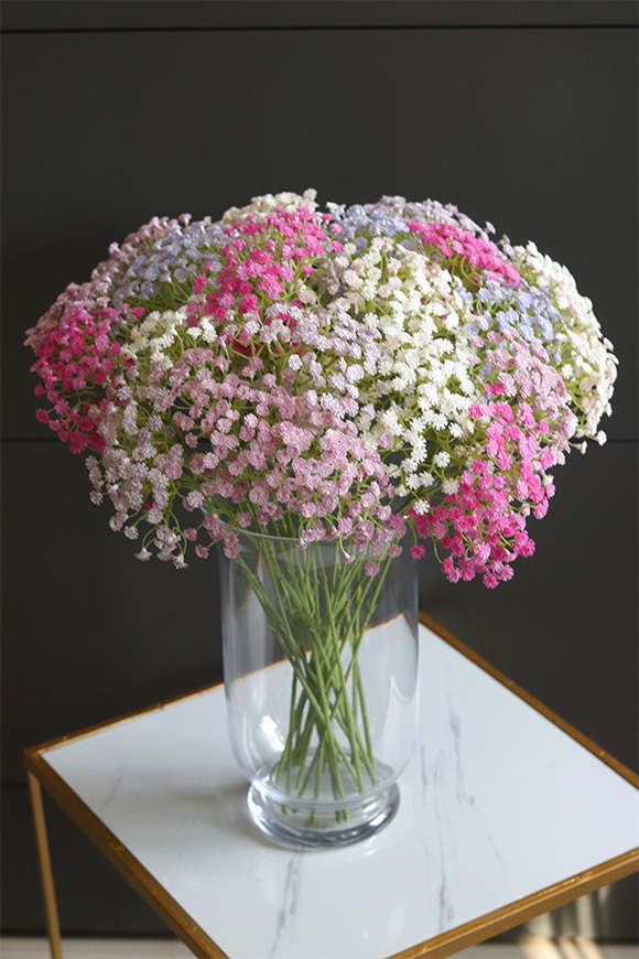 Kaszka Pastella, bukiet kwiatów do wazonu, 24szt, dł.52cm