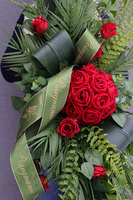 Kalipso Red Bowl, sztuczna wiązanka pogrzebowa