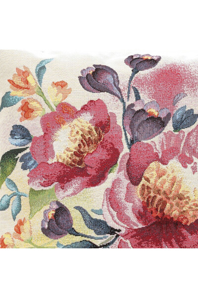 Aquarell Flowers, poszewka gobelinowa dwustronna