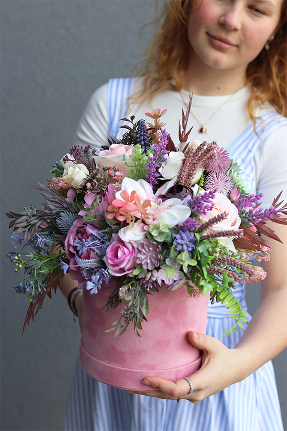 Berrana, welurowy flowerbox