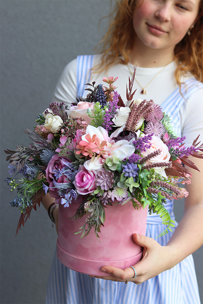 Berrana, welurowy flowerbox