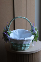 Gredda, dwustronnie dekorowany koszyczek wielkanocny