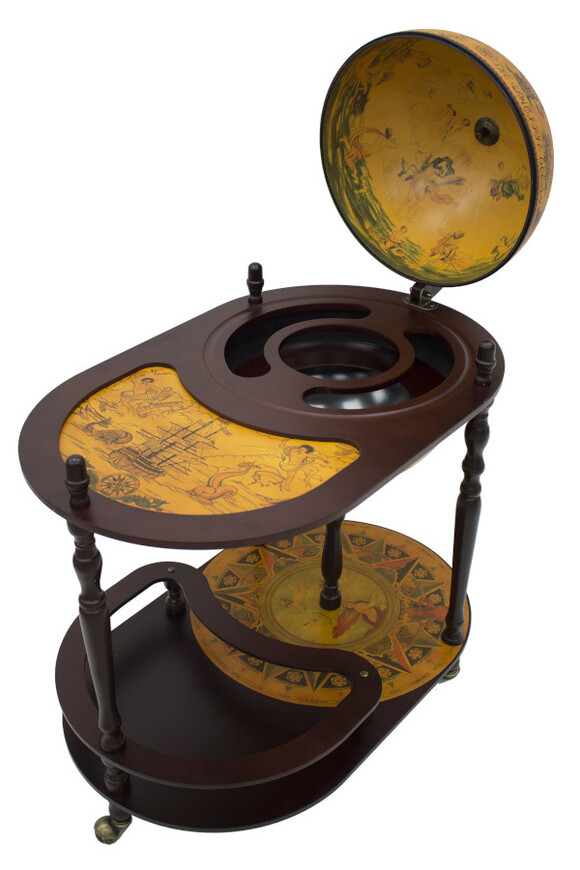 globobarek Conradito, barek w globusie, wym.94x51x80cm