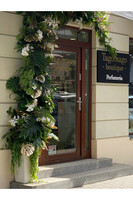 girlanda na okno wystawowe, Mokotovska Jungle Glamour