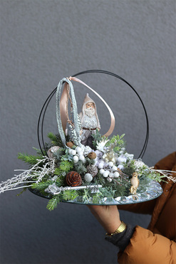 OD RĘKI Miracolo New, stroik bożonarodzeniowy, wys.31cm