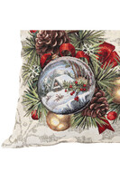 Gwiazdkowy Ostrokrzew, poszewka gobelinowa dwustronna