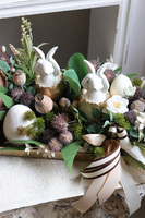 Orete Spring, stroik wielkanocny z zajączkami