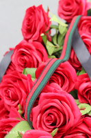 Red Roses Royalty, bukiet nagrobny do położenia