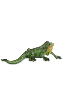 Iguana, figurka jaszczurka, wym.7x23x9.5cm 