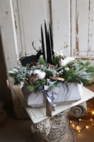 Marmurowe Święta, stroik adwentowy