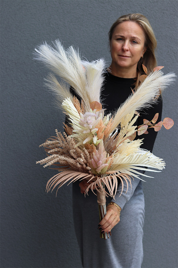 Rewia Natural, bukiet dekoracyjny do wazonu