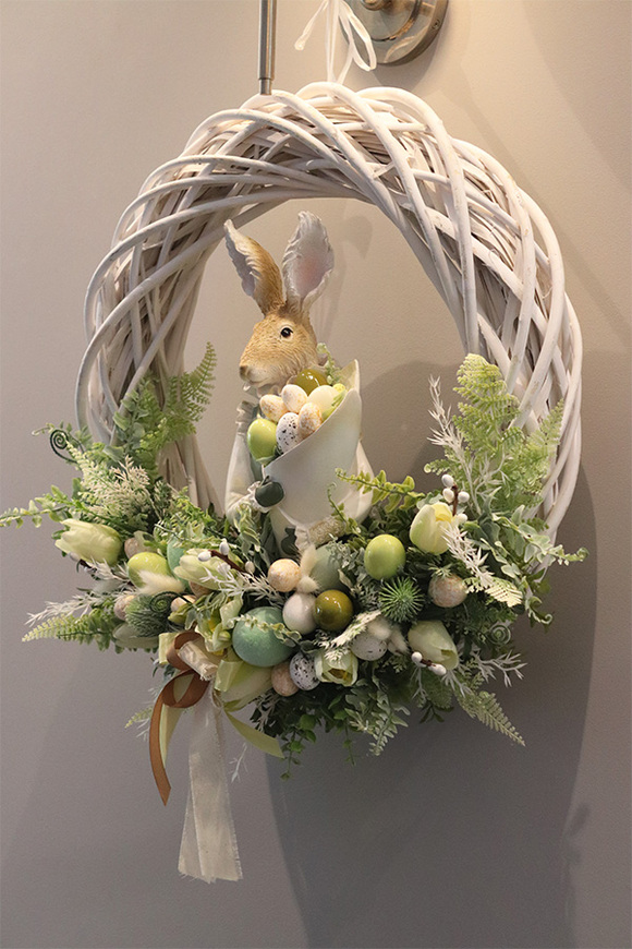 uroczy wianek, Zając Wielkanocny XXL