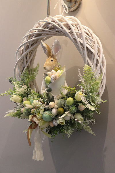 uroczy wianek, Zając Wielkanocny XXL