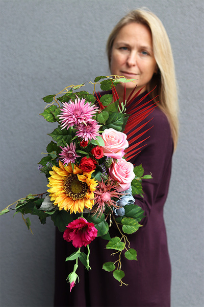 Angelo Koloria 2, bukiet nagrobny we wkładzie