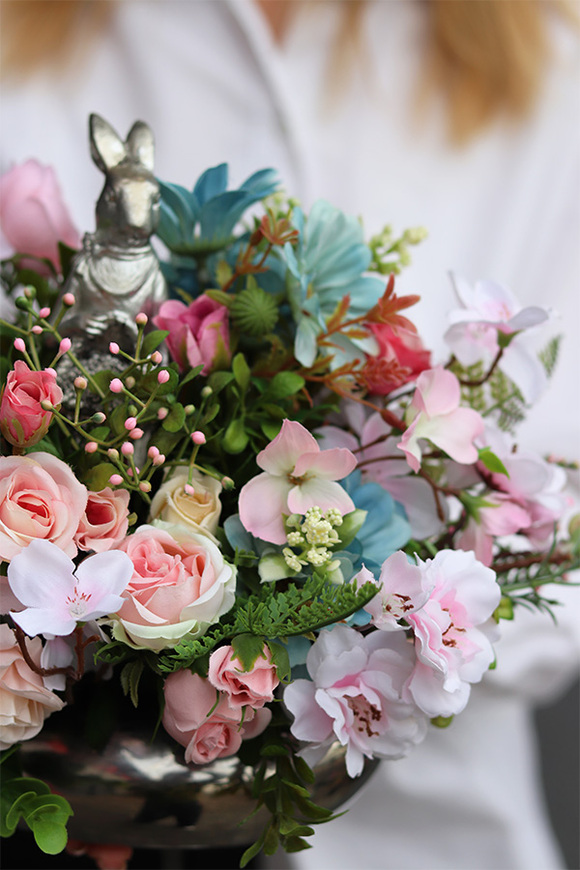 Zajączek w Ogrodzie Sella stroik wielkanocny