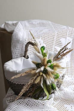 Arletta, dekorowany koszyczek wielkanocny, wys.24cm 