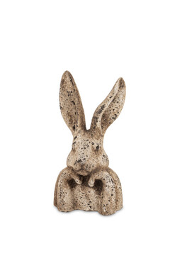 Myśliciel Stone B, zajączek wielkanocny figurka, wys.29cm