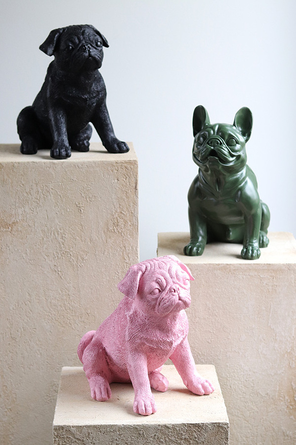 Dog in the Fog, figurka pies bulldog