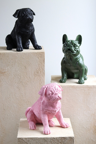 Dog in the Fog, figurka pies bulldog