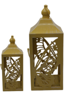 Butterfly Sun, metalowy lampion latarenka